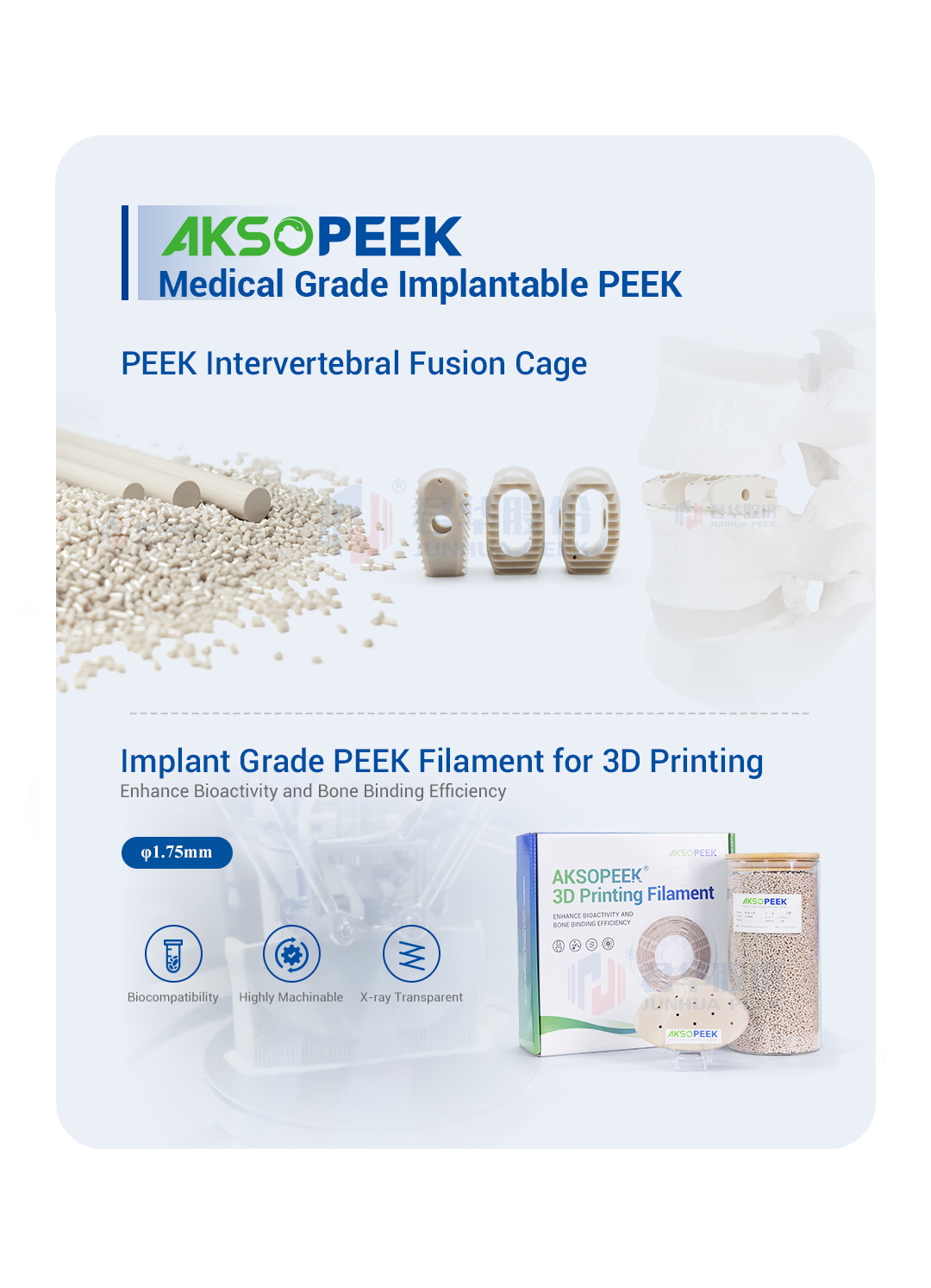 Wir sehen uns auf der EUROSPINE 2025 &mdash; JunDe HPP an Stand D104 Bild 3