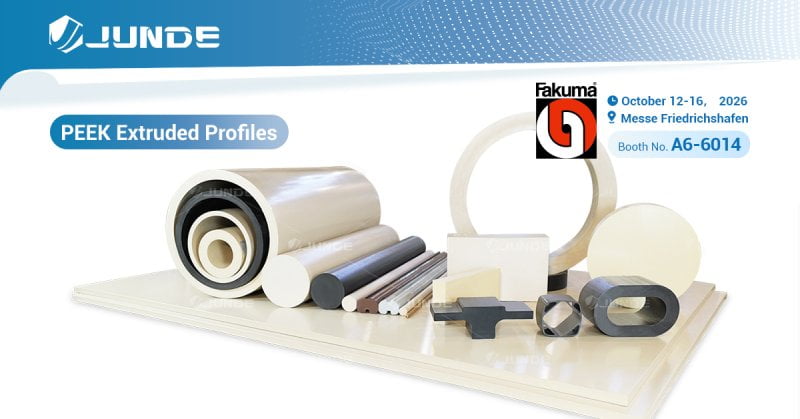 JunDe präsentiert auf der FAKUMA 2026 unser komplettes Sortiment an Hochleistungs-PEEK-Harz! - JunDe JunDe präsentiert auf der FAKUMA 2026 unser komplettes Sortiment an Hochleistungs-PEEK-Harz! Bild 2